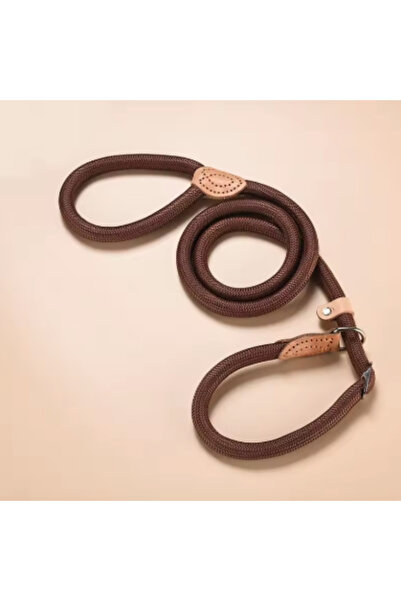 Choice4 0.8cmX180cm Brown New Dog Leash Slip Rope Lead Leash Heavy Duty Braid...