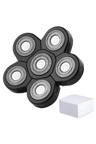 Choice12 6 Blades Head Black Replaceable 3D 4D 5D 6D 7D 8D 9D Floating Electr...