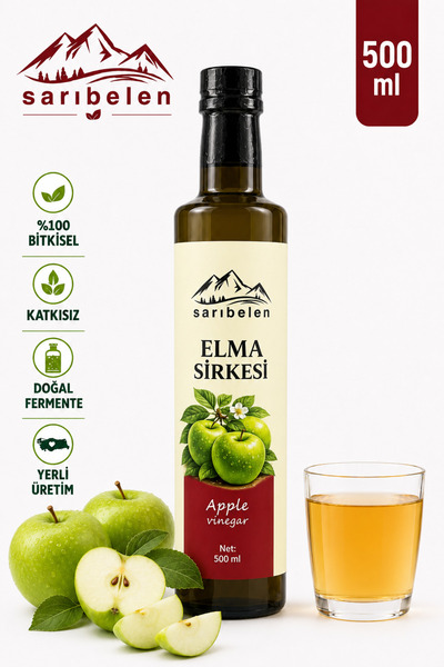 sarıbelen Elma Sirkesi 500 ml