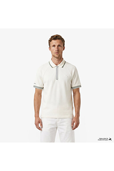 Lacoste Erkek Regular Fit Krem Polo