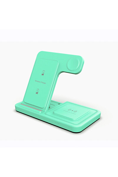 choice2 حامل الشحن اللاسلكي T288-G 3 في 1 لأجهزة iPhone 16 و 15 و 14 و 13 و 1...