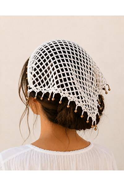 Moule Design Bohem Stil El Yapımı File Bandana