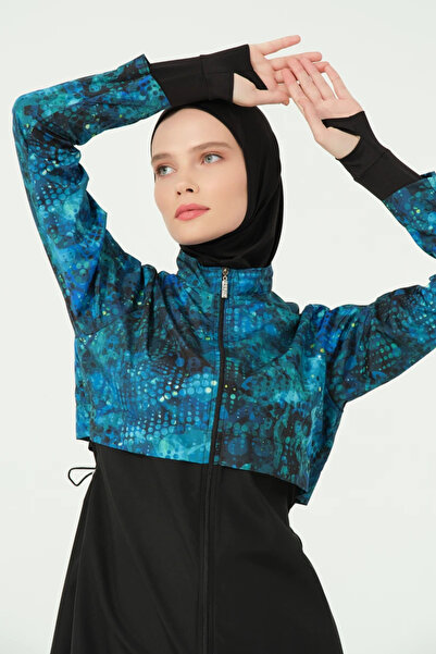 ALFASA 25325-B Women's Long Sleeve Hijab Swimsuit