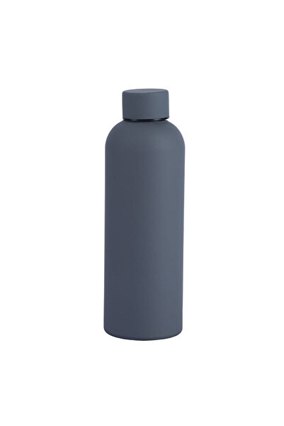 Choice 500ml Gray 500/750ML Small Mouth Thermos Cup, Outdoor Stainless Steel ...