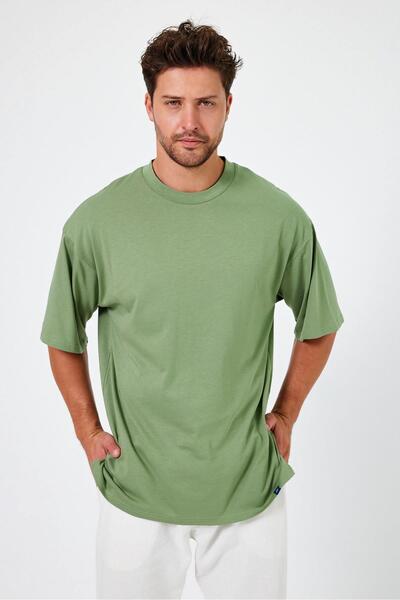 ALEXANDERGARDI Slit Basic Oversize T-Shirt (Un-70418)