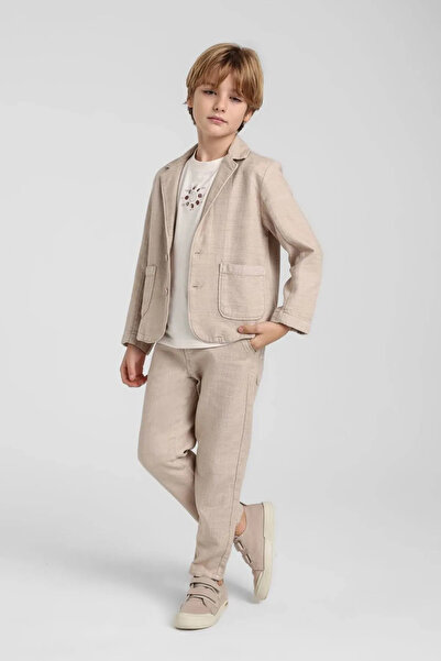 HAUSEkids 5-14 Years Old Royal Atlas Boy's 3-Piece Set-Latte