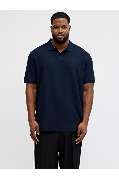 Jack & Jones Plus Poloshirt Plus Size Logo Poloshirt