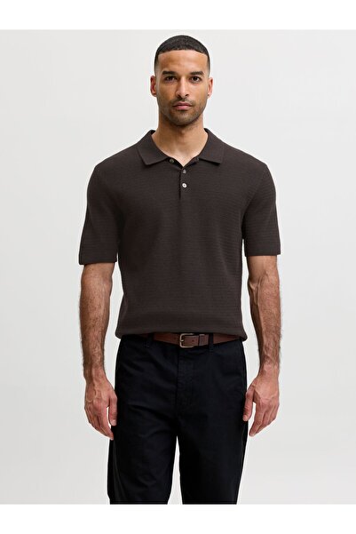 Jack & Jones Premium Pletené polo tričko