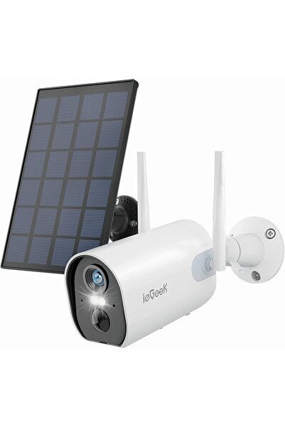 ie Geek ieGeek ZS-GX2S Solar Surveillance Camera Wi-Fi Connectivity, Night Vi...