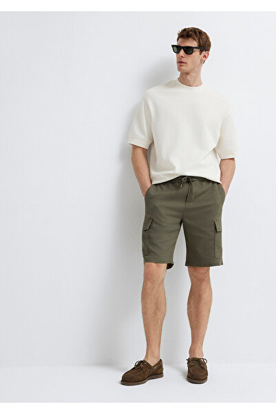 Mavi Green Cargo Shorts 0410107-85485
