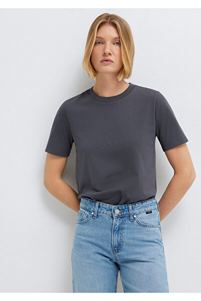 Mavi Tricou gri de bază, croială semi-slim 1613895-83620