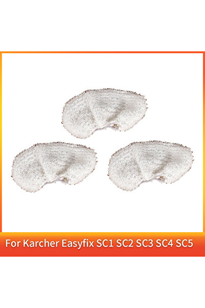 Choice8 3PCS Steam Cleaning Mop Cloth Floor Mop Pad Suitable for Karcher Easy...