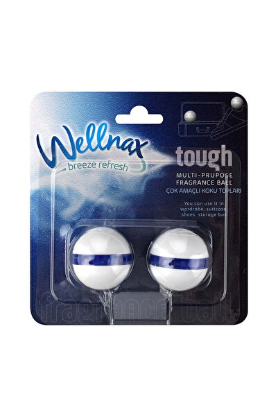 Wellnax breeze refresh Çok Amaçlı Koku Topları 2'li Paket Tough (Okyanus Fera...