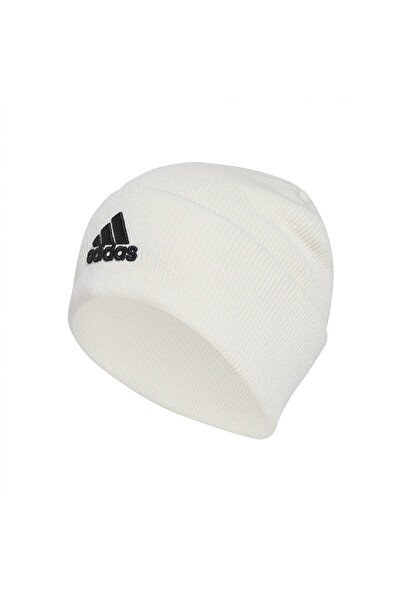 adidas Σκούφος Performance με Λογότυπο και Γυριστό Τελείωμα IY7666 Λευκό