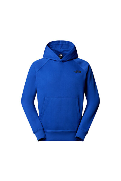 THE NORTH FACE M RAGLAN BOX NSE HOODIE NF0A89F9EF1-EF1 Βασιλικό Μπλε L