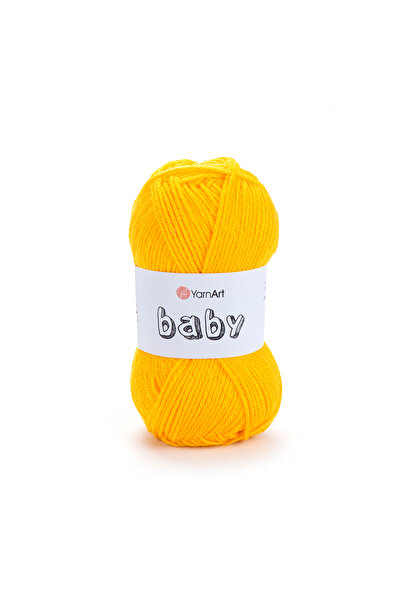 Yarnart Baby - Baby Hand Knitting Yarn Dark Yellow-32