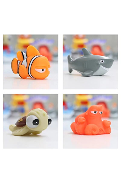 choice2 4pcs-2 Baby Bath Toys Finding Nemo Dory Float Spray Water Squeeze Toy...