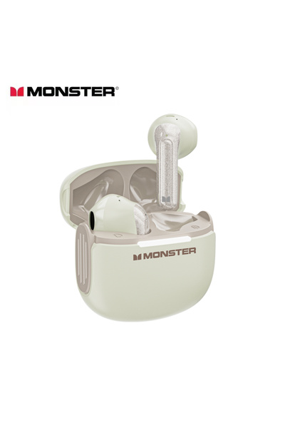 Choice3 Gray white MONSTER GT15 Wireless Bluetooth Headphones Music Sports An...
