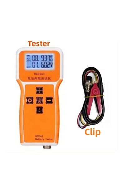 Choice1 RC3563-Clip RC3563 Battery Voltage Internal Resistance Tester High-pr...