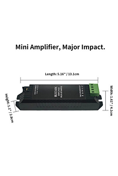 Choice Amplifier Sets 6.5" 1" Bluetooth amplifier MUXEARK 300W 6.5'' Ceiling ...