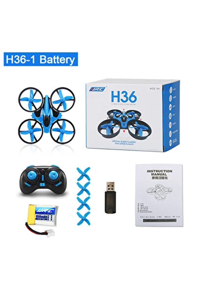Choice H36-Blue-1B jjrc H36 Mini Drone 3D Flip Headless Mode Drones Air Press...