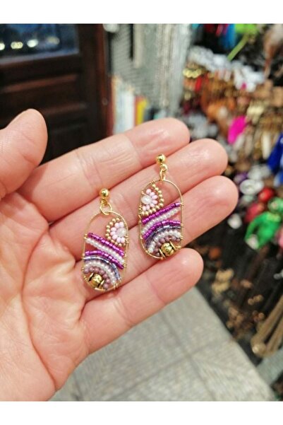 Bozhi Earrings Metal Creative Hobby Stylish Gift