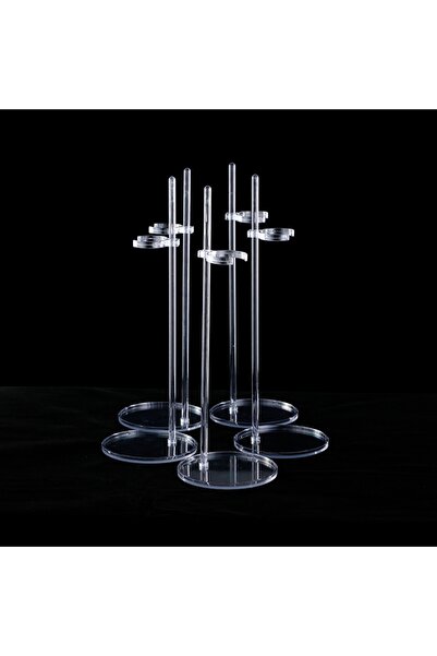 Choice 5 PCS 5/10 PCS Acrylic Doll Holder Stands Transparent 30cm Figure Disp...