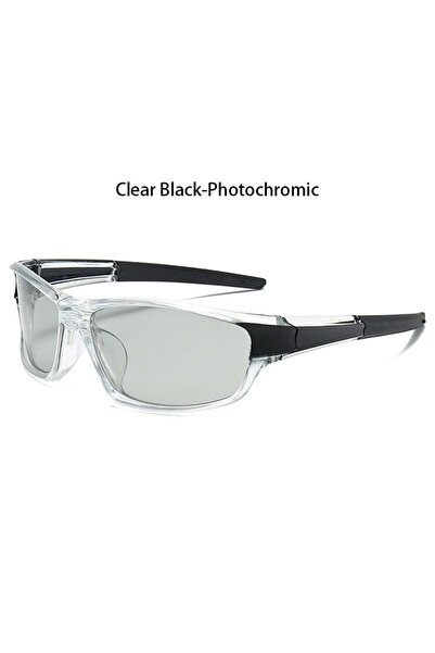 Choice ClearBlackPhotohrom Photochromic Polarized Sports Vintage Sunglasses M...