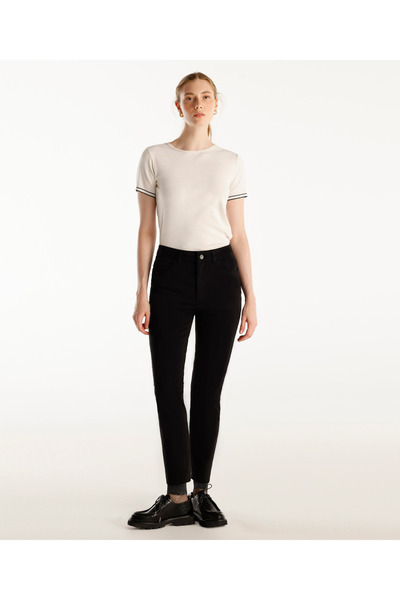 Yargıcı Slim Fit Regular Waist Denim Trousers