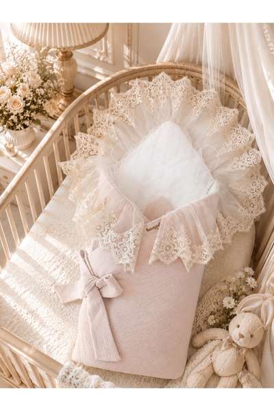 Tomuycuk Lacy Baby Blanket 100% Cotton Natural Organic Sleeping Swaddle Gift ...