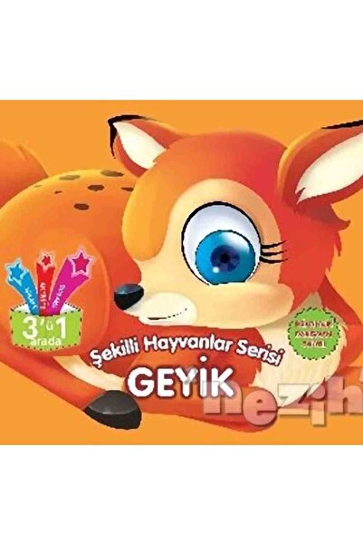 Parıltı Yayınları Geyik - Şekilli Hayvanlar Serisi