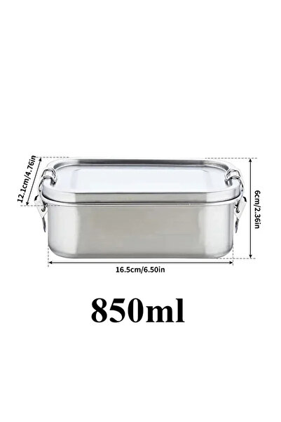 choice2 850ml 1PC Hot Stainless Steel Lunch Box for Kids and Adults, Leak-Pro...