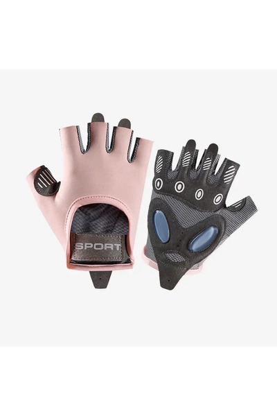 Choice5 M Pink 1Pair Gym Body Building Training Fitness Gloves Sports Weight ...