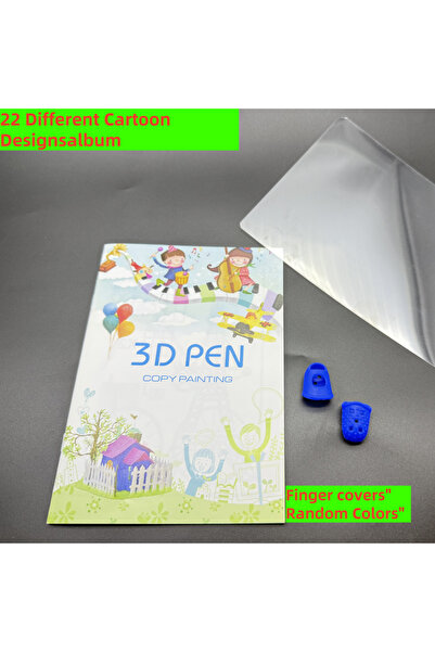 Choice Other 22 -Patterns 12/22 Sheets of 3D Printer Drawing Stencil Paper Te...