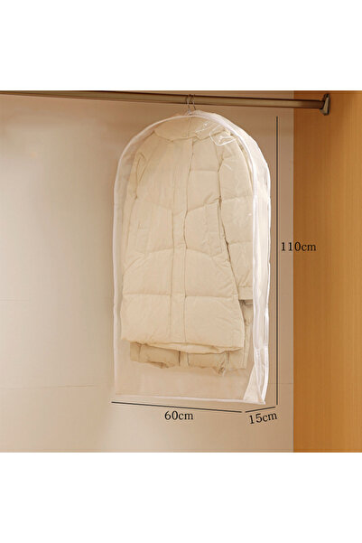 Choice White-M Wardrobe Organizer Bags Down Jacket Air Compression Hanging Ba...