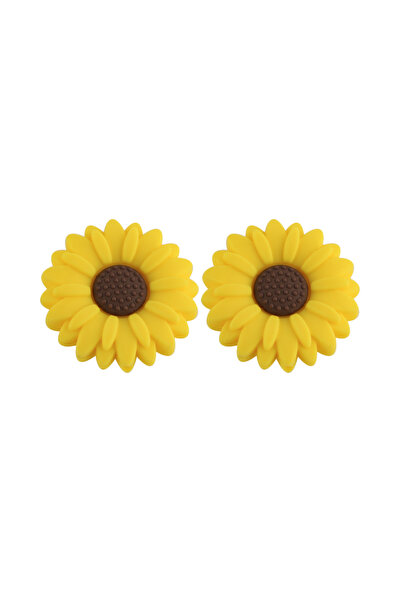 Choice19 10pcs x 20mm Yellow Sunrony 10pcs 20/30MM New Flower Silicone Beads ...