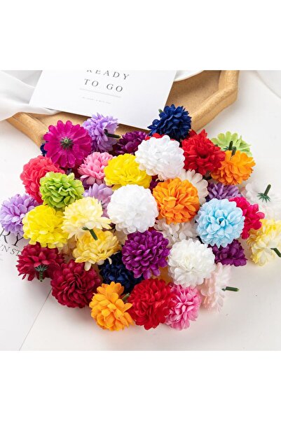 Choice MIX 50Pcs Artificial Hydrangea Flowers for Wedding Garden Home Decor C...