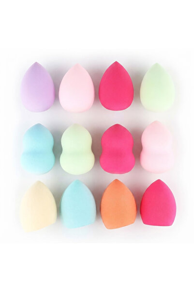 LOFIAN Beauty Blender Professional Case-12 Pcs Makeup Sponge by Lovean Bee-001