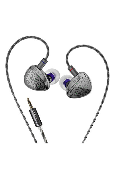 Choice5 سماعات أذن داخلية KBEAR Tourbillon-X HiFi بدون ميكروفون، غشاء ديناميك...