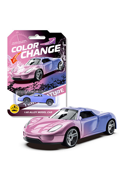 Choice16 سيارات سباق صغيرة للأطفال بمقياس 1:64 مع خاصية تغيير اللون وتستجيب ل...