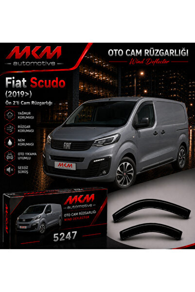 MKM Fiat Scudo 2019> Ön Mugen Cam Rüzgarlığı