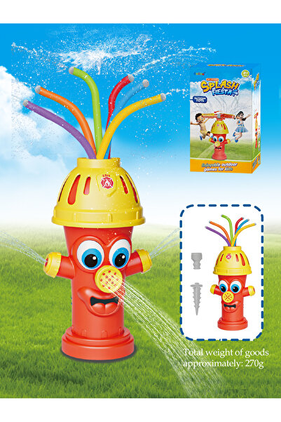 choice2 25809 Fire Hydrant Water Spray Kids Toys, Sprinkler Set Outdoor Garde...