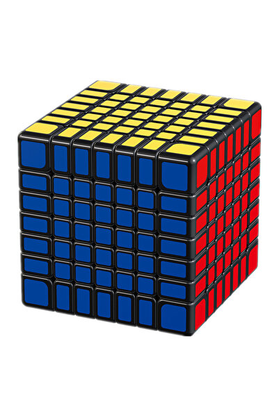 Choice8 7x7 Black MOYU MeiLong 2x2 3x3 4x4 5x5 6x6 7x7 Magic Cubes Stickerles...