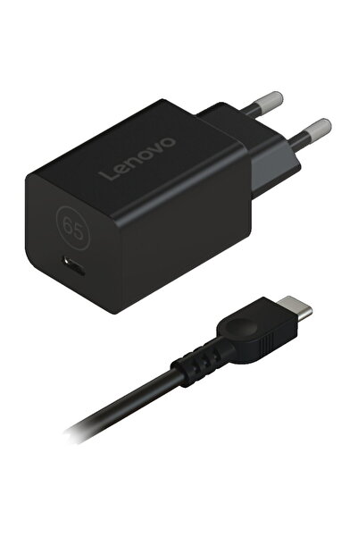 LENOVO Incarcator retea GaN Nano, 65W USB-C, Negru