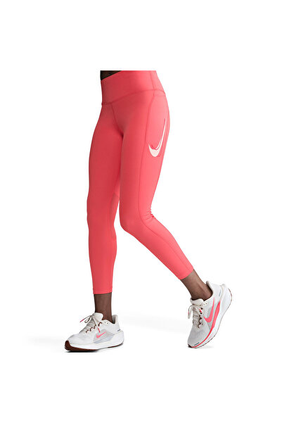 Nike W NK FAST DF MR 7/8 TGT SW HV8555-814 Κοραλλί