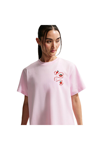 Nike W NSW CLSC BF CAFE TOMATO TEE IH8036-663 Ροζ