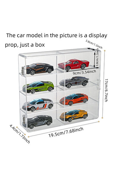 Choice Four pack 1:64 matchbox wheel toy car display box can hold 32 toy car ...