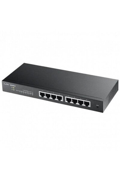 ZyXEL Switch GS1900-8HP, 8 Porturi, Gigabit, Smart Managed, PoE