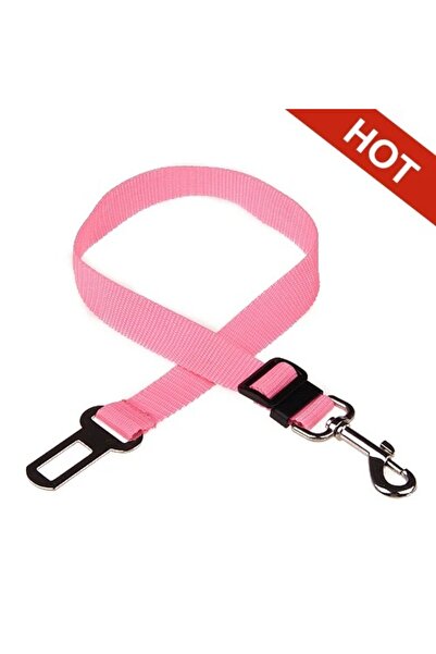 Choice Pink Dog Car Seat Belt Safety Protector Travel Pets Accessories Dog Le...