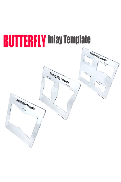 Choice as the picture shown Butterfly Inlay Template Professional Decorative ...